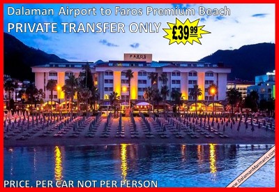 Dalaman Airport to Faros Premium Beach Hotel icmeler
